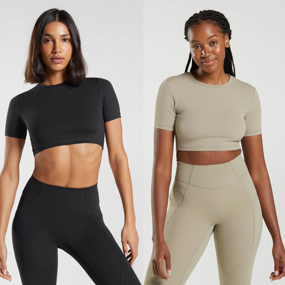 Gymshark x Whitney Short Sleeve Crop Top Bundle